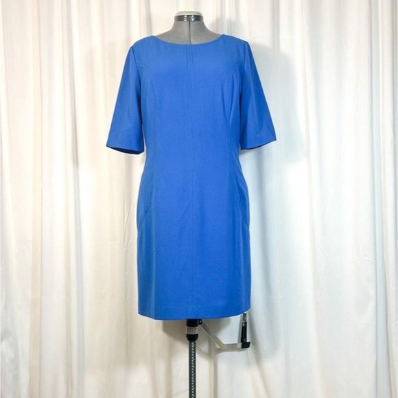 Tahari ASL Dresses Tahari Asl Nwot Sz 6 Azure Blue Relaxed A Line